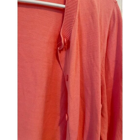 LOFT Women's size Small Pink Cardigan - Picture 4 of 7